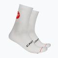 Férfi zokni Castelli Entrata 12 white