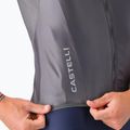 Férfi kerékpáros mellény Castelli Aria Shell 2 dark gray 4