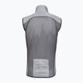 Férfi kerékpáros mellény Castelli Aria Shell 2 silver gray/dark gray 2