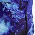 Női kerékpáros mez Castelli Cosmic Vortex multicolor violet blue 4