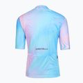 Női kerékpáros mez Castelli Cosmic Vortex multicolor pink green 2