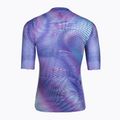 Női kerékpáros mez Castelli Cosmic Vortex multicolor ultraviolet rose 2