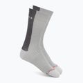 Férfi zokni Castelli Castelli Logo 18 Merino Sock silver gray/dark gray