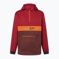 Pulóver softshell męska Oakley TNP Nose Grab Softshell Hoodie grenache/iron red