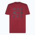 Férfi Oakley Bark Ellipse Tee vasaló piros