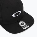 Férfi Oakley 47 B1B Ellipse blackout/fehér baseball sapka 3