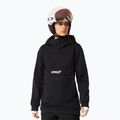 Női softshell kapucnis pulóver Oakley TNP Nose Grab Softshell Hoodie blackout/white