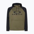 Férfi snowboard kapucnis pulóver Oakley Sierra DWR Fleece Hoody 2.0 army green 6