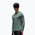 Férfi kerékpáros hosszú ujjú póló Oakley Seeker Flow LS74O aviator green