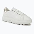Női cipő Geox Spherica EC4.1 white/gold