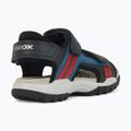 Junior szandál Geox Borealis ocean blue/red 11