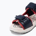 Junior szandál Geox Alben ocean blue/red 7