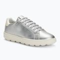 Női cipő Geox Spherica Ecub-1 silver/optic white