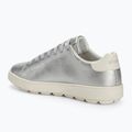 Női cipő Geox Spherica Ecub-1 silver/optic white 4
