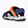 Junior szandál Geox Borealis ocean blue/orange 10