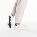 Női cipő Geox Spherica Ecub-1 white/ocean blue 2