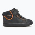 Geox Gisli fekete/sötét narancssárga gyermekcipő 2