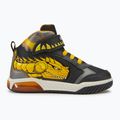 Cipő juniorskie Geox Inek black/yellow 3