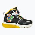 Cipő juniorskie Geox Ciberdron black/yellow 2