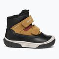 Gyerek hótaposó Geox Omar black / curry 9