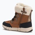 Geox Flexyper ABX whisky / fekete gyermek hócipő 3