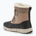 Gyerek hótaposó Geox Flexyper ABX dark beige/black 3