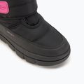 Gyerek hótaposó Geox Willaboom ABX black / fuchsia 7