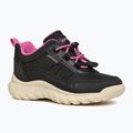 Cipő juniorskie Geox Simbyos ABX black/fuchsia 8