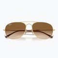 Napszemüveg Ray-Ban Bain Bridge arista gold/clear brown 3