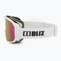 Síszemüveg Bliz Rave matt white/brown pink 4