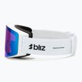 Sí szemüveg Bliz G001S matte white/non violet/blue multi 4