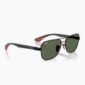 Napszemüveg Ray-Ban Rb8336M Scuderia matt black/dark green
