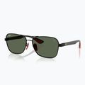 Napszemüveg Ray-Ban Rb8336M Scuderia matt black/dark green 4