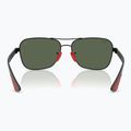Napszemüveg Ray-Ban Rb8336M Scuderia matt black/dark green 5