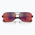 Napszemüveg Ray-Ban Rb8336M Scuderia matt black/dark grey mirror blue/red 3