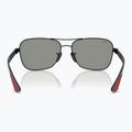 Napszemüveg Ray-Ban Rb8336M Scuderia matt black/dark grey mirror blue/red 5