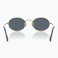 Napszemüveg Ray-Ban Oval arista gold/blue 5