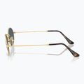 Napszemüveg Ray-Ban Oval arista gold/blue 6
