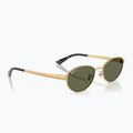 Napszemüveg Ray-Ban RB3774D arista gold/dark green polarized