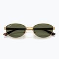 Napszemüveg Ray-Ban RB3774D arista gold/dark green polarized 3