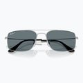 Napszemüveg Ray-Ban Explorer III silver/dark blue polarized 3