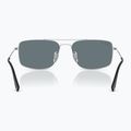 Napszemüveg Ray-Ban Explorer III silver/dark blue polarized 5