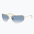 Napszemüveg Ray-Ban RB3780 arista gold/transparent blue gradient 3