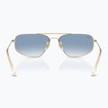 Napszemüveg Ray-Ban RB3780 arista gold/transparent blue gradient 5