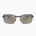 Napszemüveg Ray-Ban RB4470 Polarized+ Lenses sand dark blue/grey gradient chromance 2
