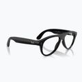 Kamerás szemüveg Ray-Ban Meta Aviator shiny black/trs g. green 4