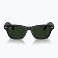 Kamerás szemüveg Ray-Ban Meta Burbank matte black/trs g.green 7