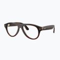 Kamerás szemüveg Ray-Ban Meta Aviator transp. umber/trs jade
