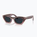 Kamerás szemüveg Ray-Ban Meta Zena milky pink blush/trs grey 7