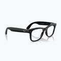 Kamerás szemüveg Ray-Ban Meta Wayfarer shiny black/trs grey